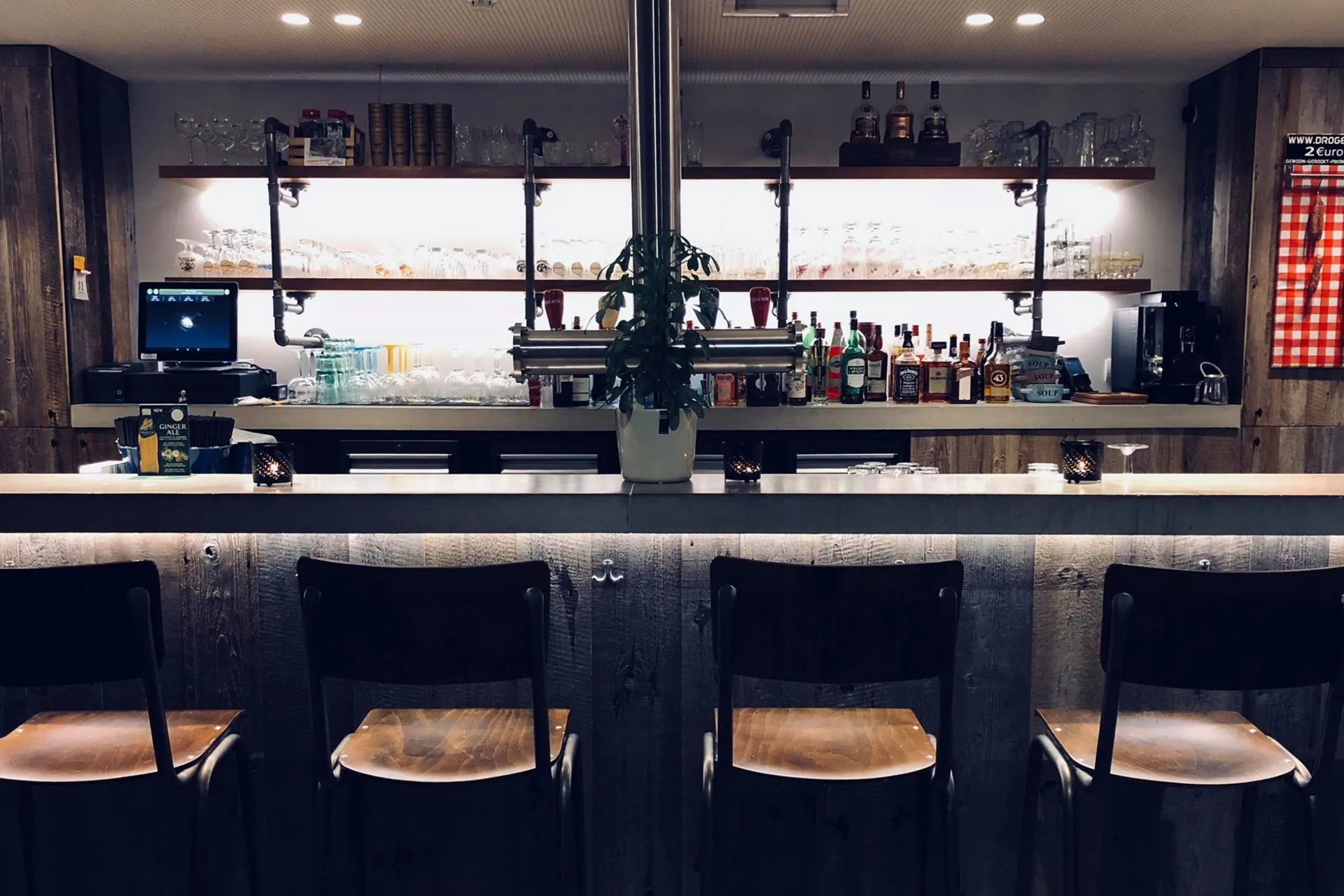 De bar van Barsol in Kortrijk